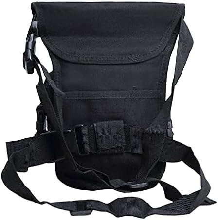 Nylon Drop Leg Bag Hiking Waist Pack for Men Women Tactical Motorcycle Bike Cycling Riding Travel Outdoor Sports Fanny Pouch