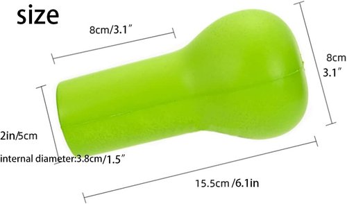 Moovul 2PCS Blue Fishing Rod Butt Cushion,Portable Belly Top Gimbal Fishing Belt Waist Holder Shock Absorption Stand Holder