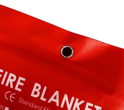 Emergency Fire Blanket - 2 Pack - Fire Suppression Blanket for Kitchen, 40” x 40”, for Home - Fiberglass Fire Extinguisher - Fire Safety & Emergency Supplies - Home Essentials. (2-Pack, 2.0, Count)