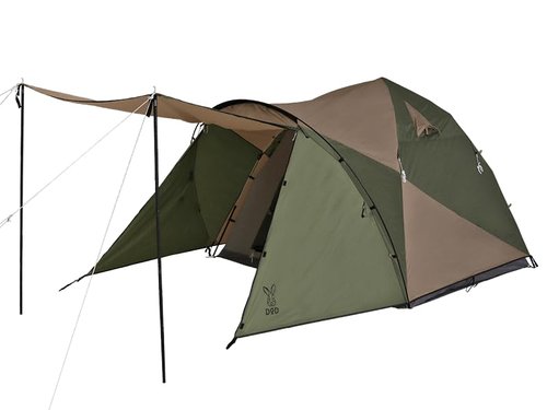 DOD 1Pull Dome Tent - 3 Person Waterproof Pop Up Tent for Camping and Backpacking - Easy Instant Setup