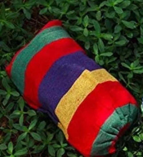 Double Cotton Hammock! Soft, Breathable, and Easy to Carry! Perfect for Relaxing by The Water, at The Park, or in Your Backyard!!! Indoors or Outdoors! Large Size! 2 Carabiners Included for Safety :