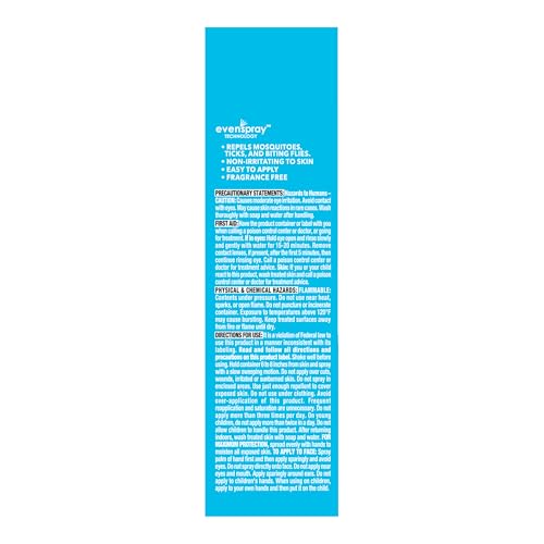 OFF! Insect Repellent Aerosol for Adults & Kids, Fragrance-Free Bug Spray for Everyday Protection from Mosquitoes and Ticks, 5 oz