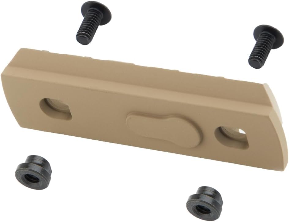 TuFok Picatinny Rail Section for Keymode - Thin 0.27in Height Rail Attachment Rail Adapter Mount Alumimun 5-Slot