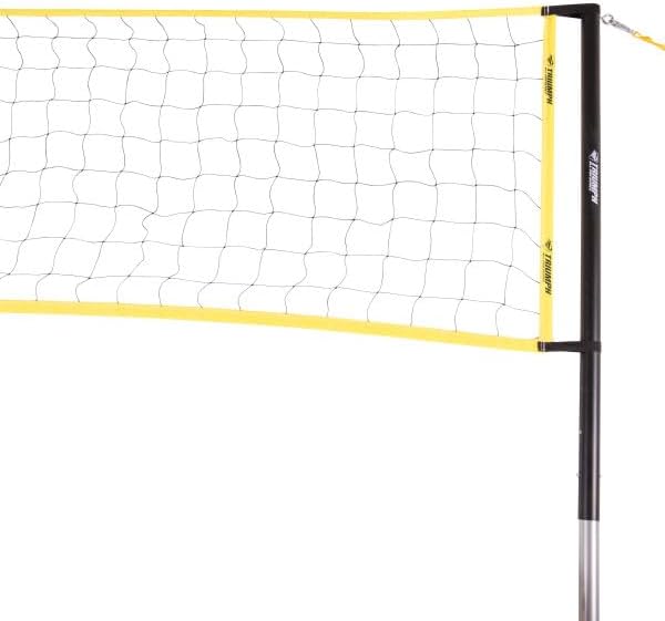 Triumph Classic Volleyball Set - Includes Regulation Size Volleyball, Pump and Padded Carry Case