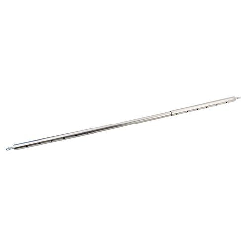 Spreader Bar Silver/Black Adjustable Exercise Stainless Steel Bar, Yoga Training Fitness Gear, Workout Bar,Sports Gym Kit (Silver)