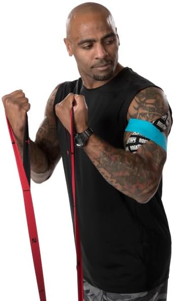 RockTape RockBand Flex Ultra-durable Resistance Bands with Handles and Loops