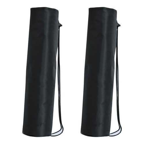 UUYYEO 2 Pieces Camp Chair Replacement Bags Nylon Foldable Tripod Carry Bag Large Zippered Storage Bag with Shoulder Strap for Outdoor Camping