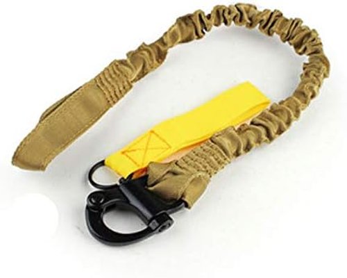 H World EU Tactical Multi-Use Adjustable Quick Release Retractable Safety Sling Lanyard for Outdoor Sports Airsoft Hiking