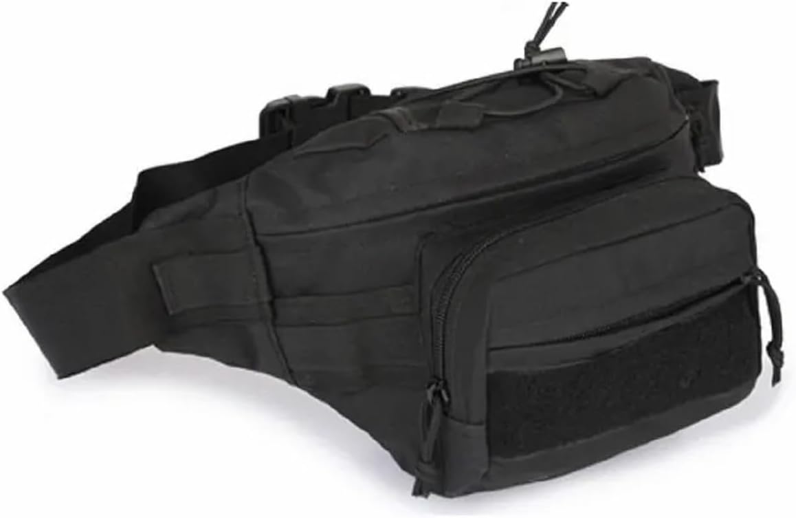 Waist Bag Fanny Pack For Men Travel Pouch For Women Anti Theft Waist Bag Belt Bag Waist Pouch For Travel Workout Running Hiking (Black 1106L)