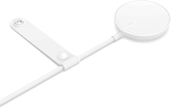 Belkin Magnetic Wireless Charger (Power Supply Not Included) Compatible with MagSafe with 2M (6ft) Extra-Long Cable Qi Charging Pad for iPhone 12, 12 Pro, 12 Pro Max and 12 Mini