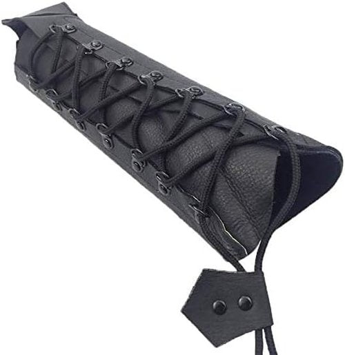 Handmade Leather Arm Guard Bow Hand Shooting Glove