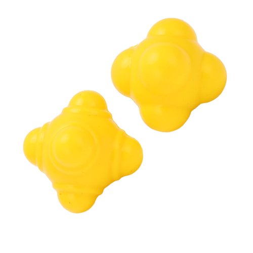 XHIKOWAT 2 PCS Trainer Rubber Reflexs Ball Hand Eye Coordination Training Set Applicable Running Football,Combination Fitness Products