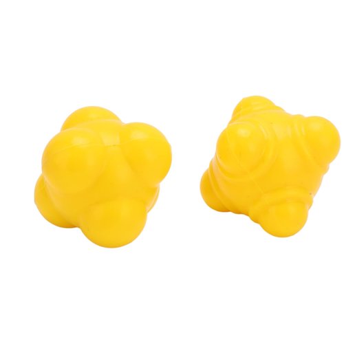 XHIKOWAT 2 PCS Trainer Rubber Reflexs Ball Hand Eye Coordination Training Set Applicable Running Football,Combination Fitness Products