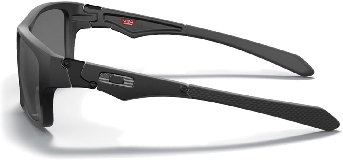 Oakley Jupiter Squared Sunglasses Matte Black Tonal USA Flag with Prizm Black Lens 56mm