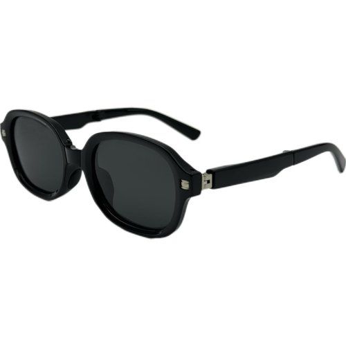 Folded sunglasses with UV protection for both men and women, suitable for fishing, beach, driving(White)