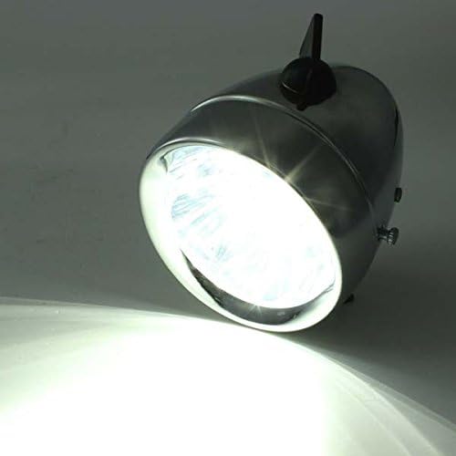Vintage Retro Bicycle Bike Front Light Lamp 7 LED Fixie Headlight with Bracket