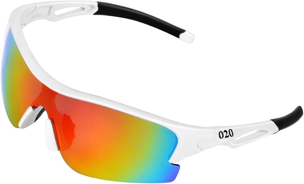 O2O Polarized Sports Sunglasses for Running Jogging Baseball Softball Men Women Teens Youth