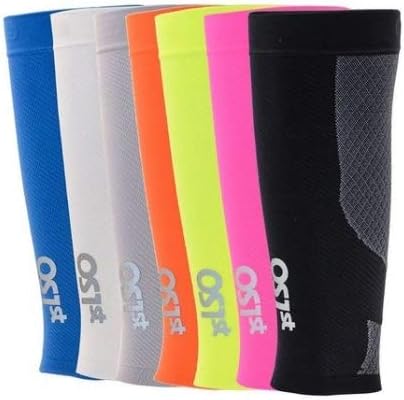 OS1st Calf Compression Sleeves for Men & Women relieves shin splints, leg fatigue and reduces recovery time