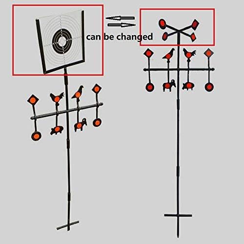 Spinner Targets Air Gun Targets Practice Filed Targets Indoor Airgun Targets for Shooting