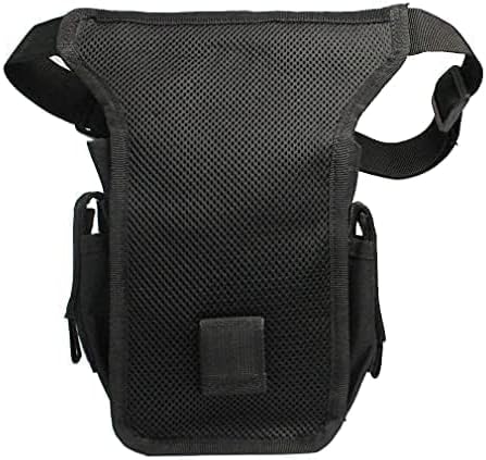 Nylon Drop Leg Bag Hiking Waist Pack for Men Women Tactical Motorcycle Bike Cycling Riding Travel Outdoor Sports Fanny Pouch