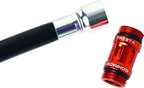 UNICHE Tech HV Bike Frame Pump with Gauge Fits Presta & Schrader - High Volume - Portable Mini Bicycle Pump for Mountain and BMX Bikes, Includes Mount Kit – Large