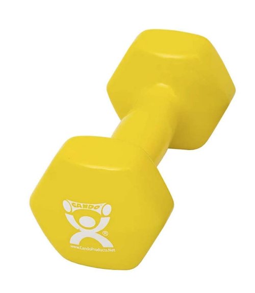 CanDo 41818 Dumbbell, 3lbs