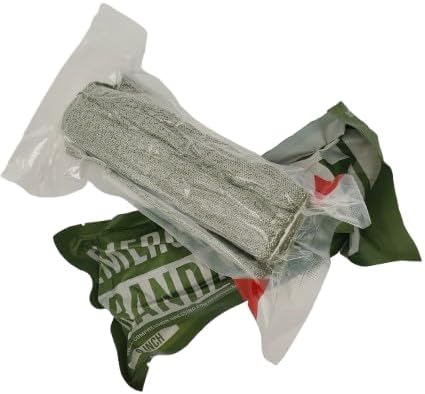 CareTac 6" Israeli-Style Emergency Trauma Compression Bandage – Elastic Pressure Wound Dressing, Sterile & Vacuum-Sealed for Bleed Control, Combat, Tactical First Aid Kit, Medical IFAK, & Military 4pk