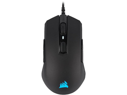 Corsair M55 Wireless Lightweight FPS Gaming Mouse – 2.4GHz & Bluetooth – 24,000 DPI – Long-Lasting Battery Life – Six Programmable Buttons – Textured Side Grips – Black