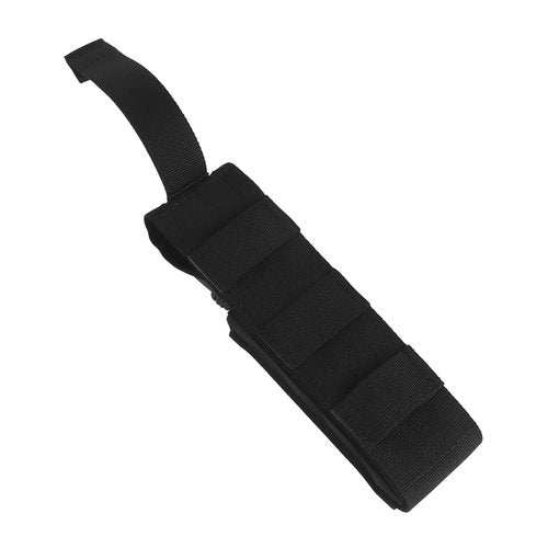 Quick Access IFAK Tourniquet Pouch Flat Open MOLLE Mount on Tactical Vest, Durable Nylon Medical Pouch with Hook Loop Sides Closure & Quick Buckle Fits SAM XT/CAT/SOF, etc(BLK)
