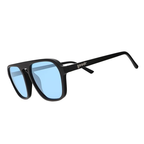 goodr Undercover Stunt Double Polarized Sunglasses, Medium Sized, (Retro G)