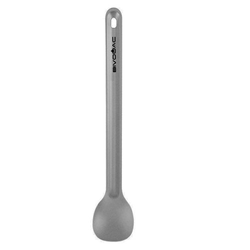 BIVOUAC Long Handle Stainless Steel 304 Spoon Spork Flatware Outdoor Camping Dinnerware Outdoor Camping Cutlery Set (LS2024001-Spoon)