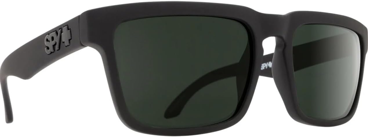 Spy Optic Helm Polarized Matte Black Sunglasses 183015374135, 58mm