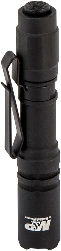 Smith & Wesson M&P Delta Force CS 1xAAA 125 Lumen Flashlight with 4 Modes, Waterproof Construction and Memory Retention for Outdoor, Tactical and Shooting