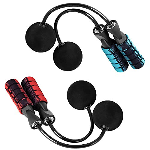 Cordless Jump Rope for Fitness with Indoor Jumping Rope Weighted Ropeless Skipping Jump Rope for Men Women Kids High-Speed Rope Skipping for Narrow Space Fit Weight Loss and General Workouts