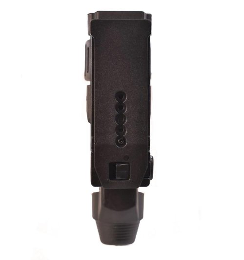Tactical Flashlight/Baton Holster, Rotatable Duty Belt Flashlight Holder, Suitable for 0.9"-1.2" Diameter Flashlights,21” to 26” Telescopic Baton (Baton Holster)