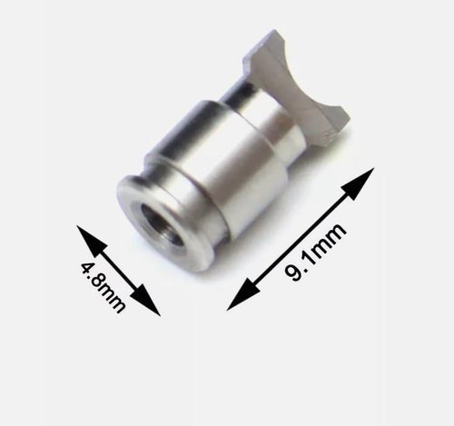 KTGCOZS Pack of 2 Replacement Parts Reel Part Line Guide Pawl Copper Alloy Semilunar Repair for Shimano Baitcasting
