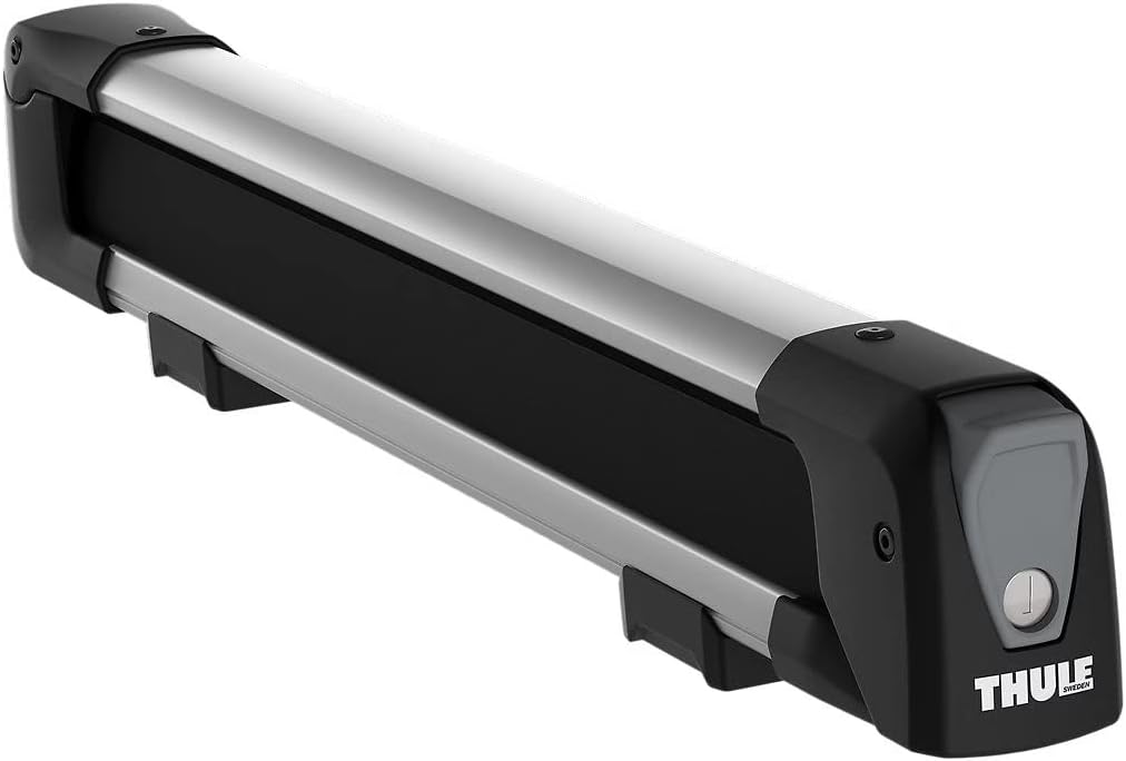 Thule SnowPack Ski/Snowboard Rack, Large (6 Pr/4 Boards), Black