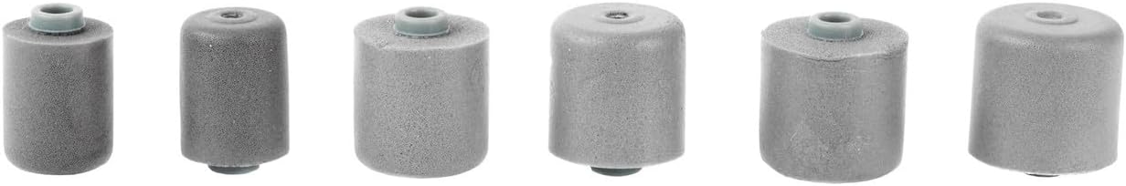 WALKER'S 31dB NRR Noise-Blocking Foam Replacement Plugs Pack for Razor X/XV Shooting Hunting Hearing Protection Earbuds, 3 Pairs of Tips, Small, Medium, Large