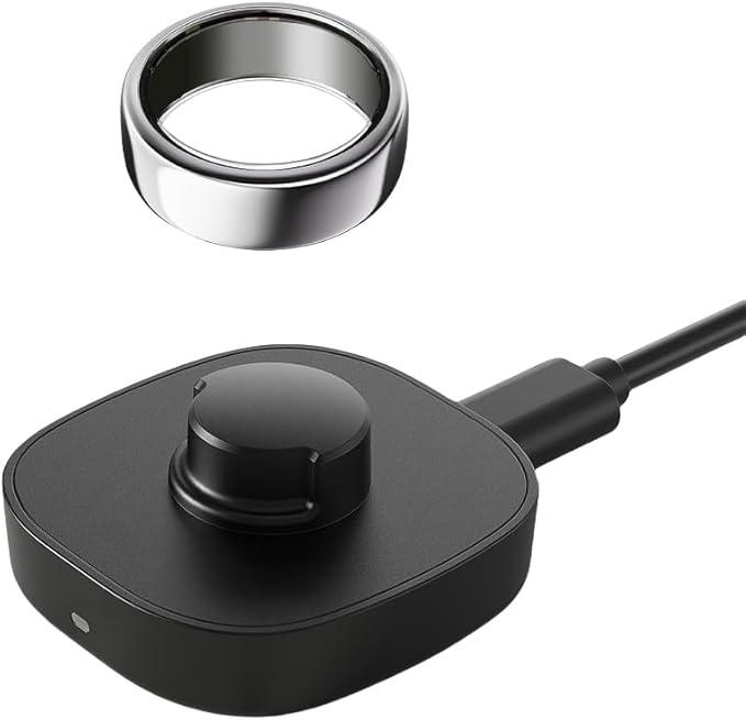 Compatible with Oura Ring Gen3 Charger - Size 12 - Fast Charging Dock with USB-C Cable for Smart Ring (12)