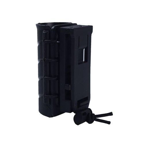 Flashlight Holder for Duty Belt Tactical MOLLE Torch Holster Rotatable Light Carry Case Pouch fit 1"-1.2" Diameter Flashlight for Police Leo Security Military