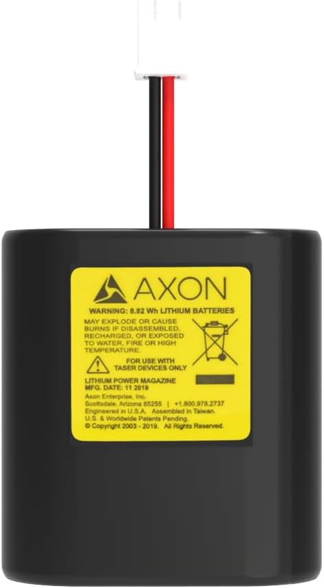 TASER Replacement Battery Pack for The Pulse and Pulse 2 (Pulse-Battery-FBA)