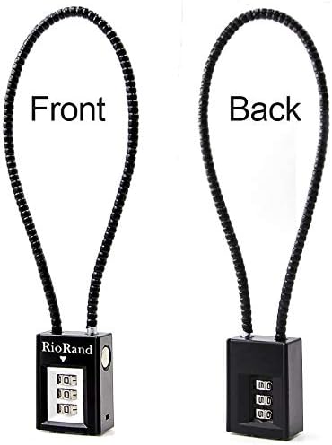 RioRand Trigger Lock 3 Digit Combination 15 Inch Gun Cable Lock