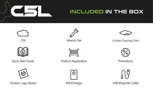 Viridian Universal C5L Laser with Tactical Light (C5L for Glock)