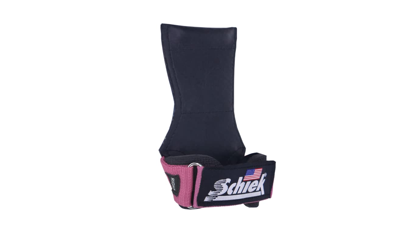 Schiek Sports 1900 Ultimate Hand Grip - 9 mm Thick Neoprene Grips for Weight Lifting - Ultra Durable Non Slip Secure Grip