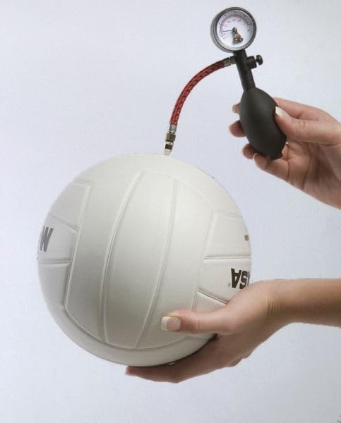 Tandem Sport Pocket Football Helmet Pump - Helmet Pump with Hose & Air Release Valve - Compact Air Pump for Football Helmets - Easy, One Hand Operation - Black