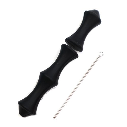 CHENGSHIZI 3 pcs Bow String Finger Savers， Bowstring Finger Guards for Hunting ，Archery Bowstring Finger Protector or Archery Finger Tabs，String Fingers Roller Rubber