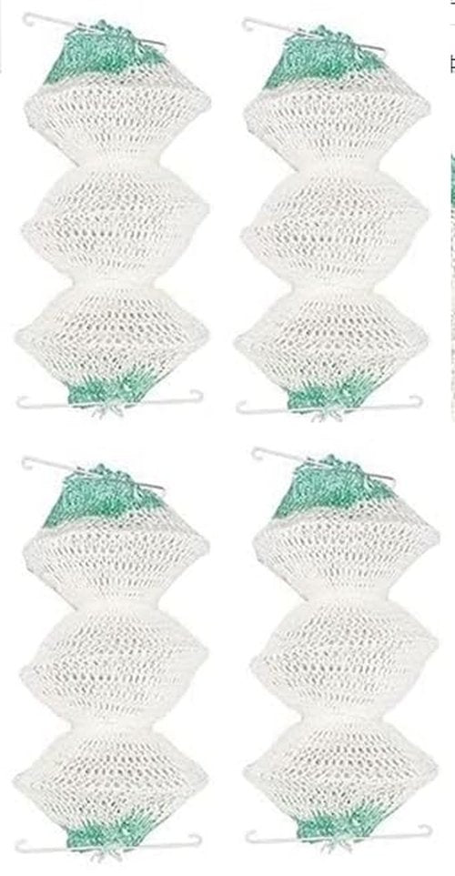 4 Pack White Lantern Mantles Bulk Accordion Shape 95 On Attractive design,Simplicty Fashionable Lantern Accessories,Lights and Lanterns