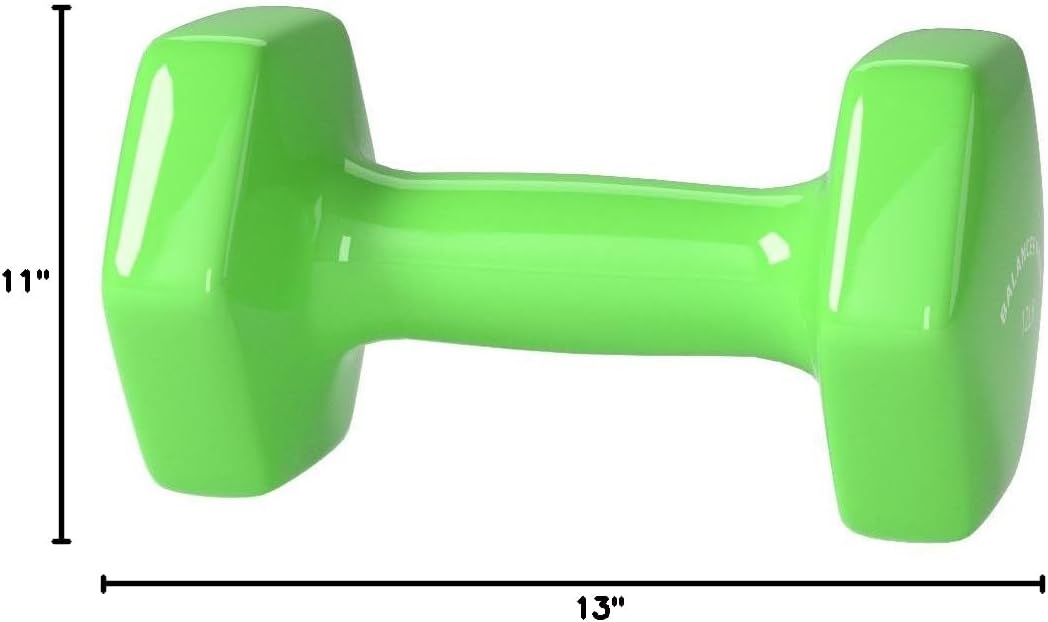 Neoprene Dumbbell Hand Weights, Anti-Slip, Anti-roll, Hex Shape Colorful, Pair or Set with Stand