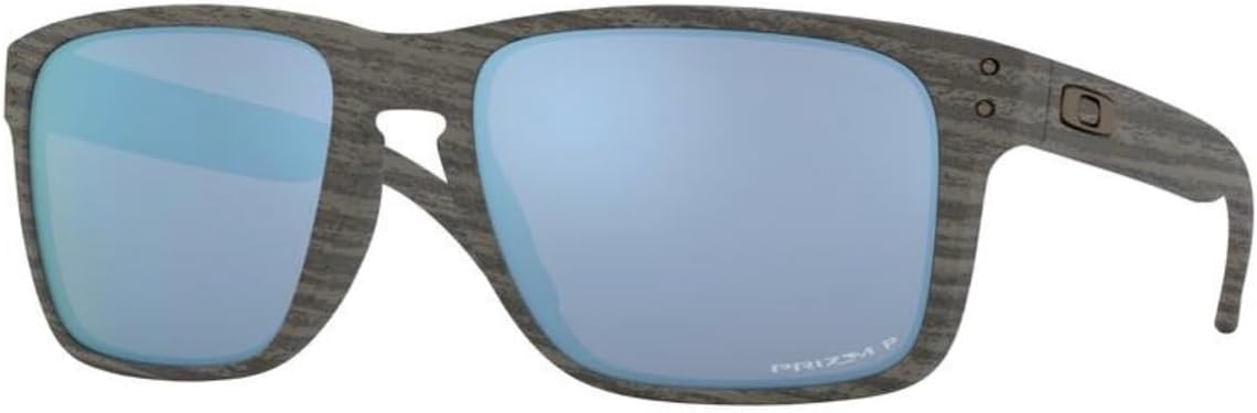 Oakley Holbrook XL Sunglasses Woodgrain with Prizm Deep Water Polarized Lens 59mm