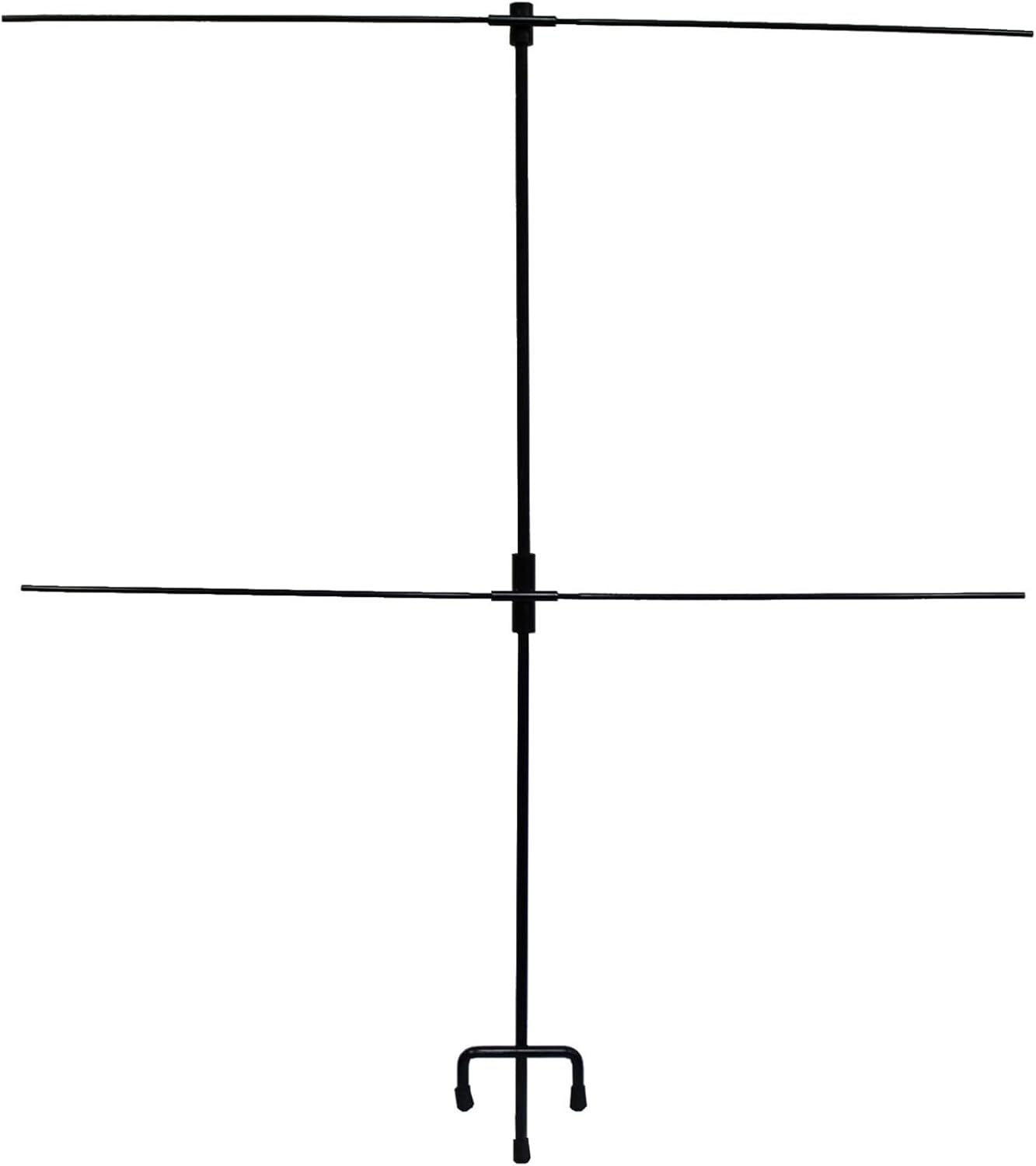 SME Double Paper Target Stand | Durable Hunting Sports Shooting Competition Stable Adjustable Steel 5/16" Target Stand with 8 Metal Tips Included
